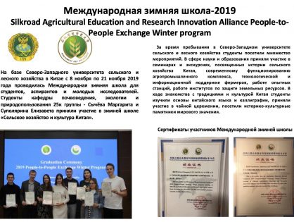 Международная зимняя школа-2019